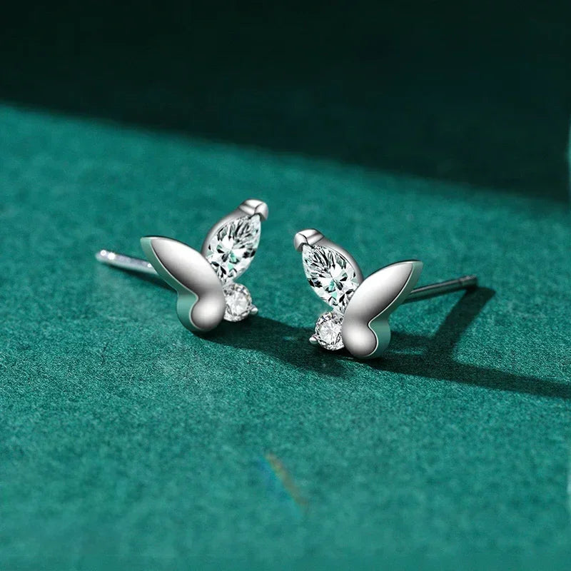Butterfly Whispers Stud Earrings - TM & Co. Jewels