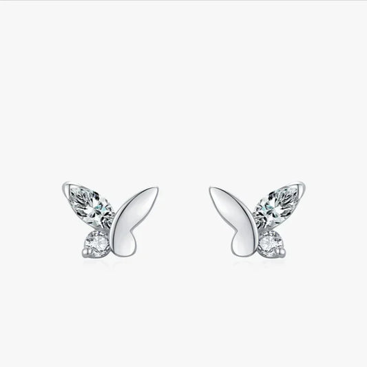 Butterfly Whispers Stud Earrings - TM & Co. Jewels