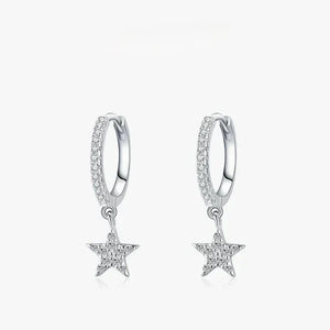 Sparkling Star Dangle Elegance - TM & Co. Jewels