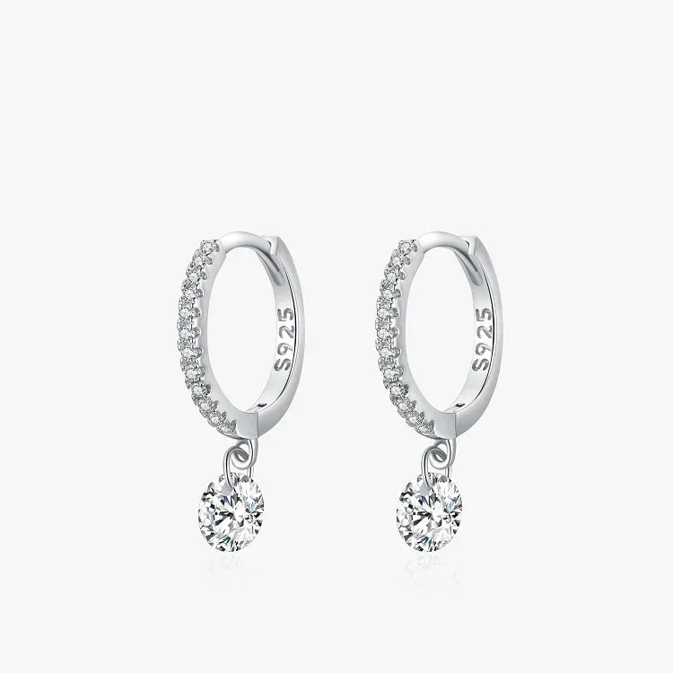 Sparkle Halo Hoops Earrings - TM & Co. Jewels