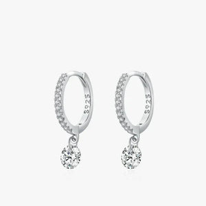 Sparkle Halo Hoops Earrings - TM & Co. Jewels