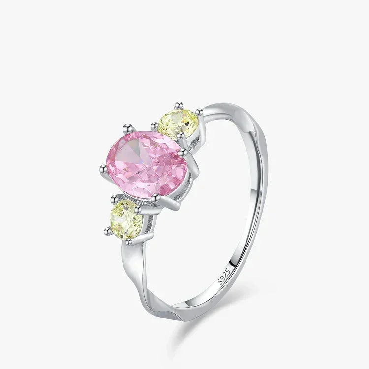 Emerald Rose Zirconia Ring - TM & Co. Jewels