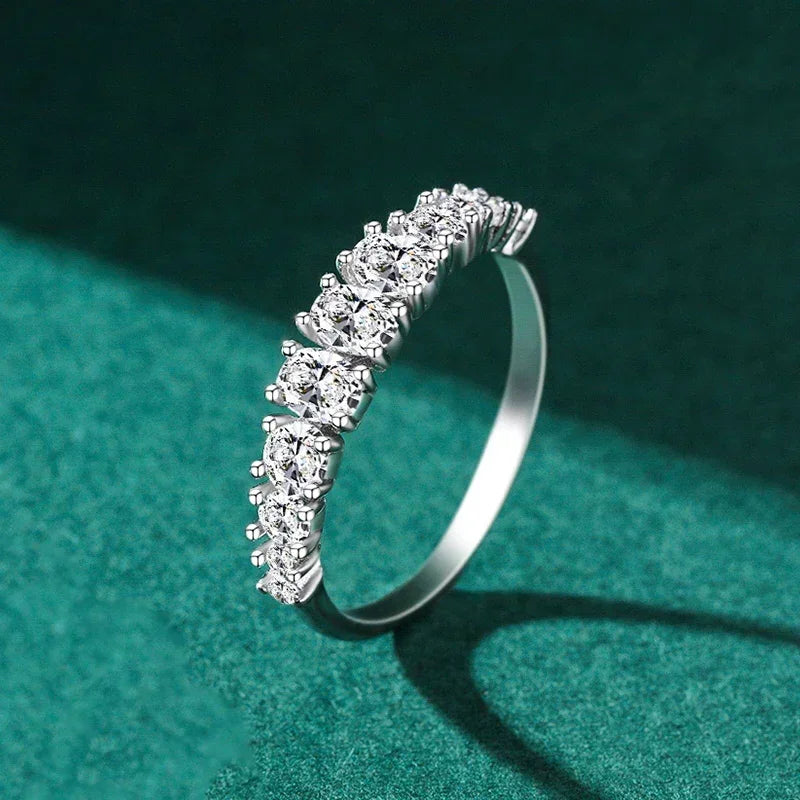 Emerald Glow Sterling Silver Ring - TM & Co. Jewels