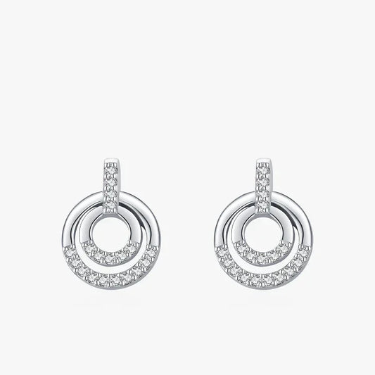 Eternal Sparkle Round Earrings - TM & Co. Jewels