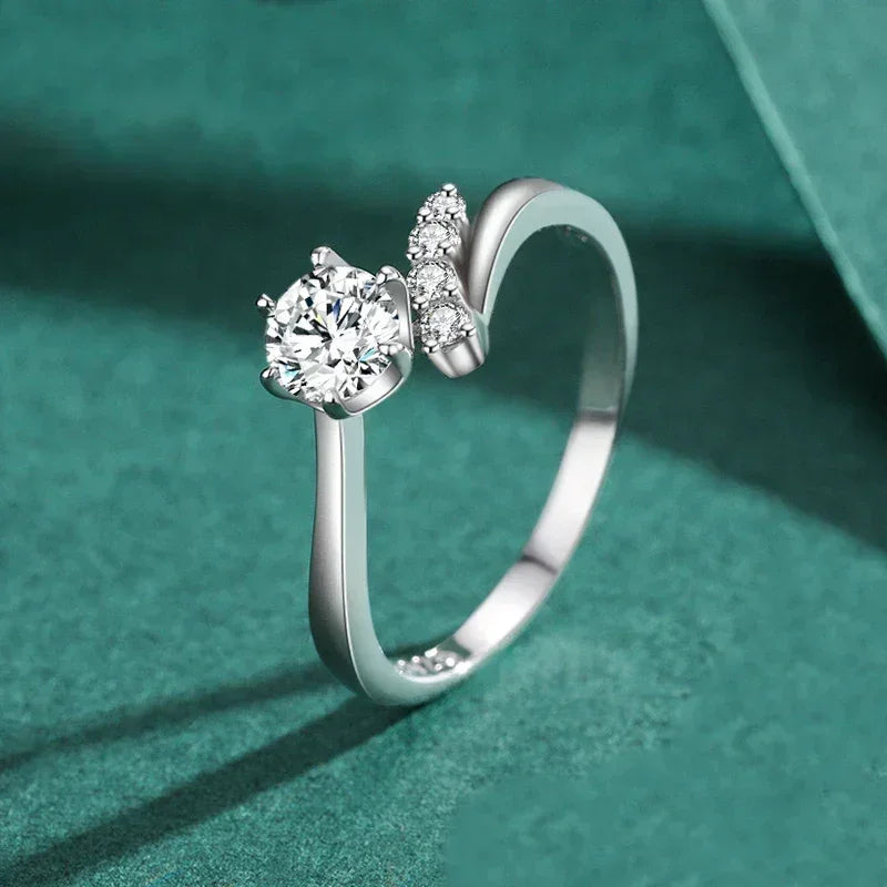 Clarity Claw Asymmetry Ring - TM & Co. Jewels