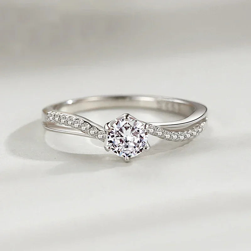 Pure Luster Engagement Band - TM & Co. Jewels