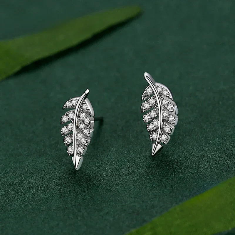 Isabella's Feather Glow Earrings - TM & Co. Jewels