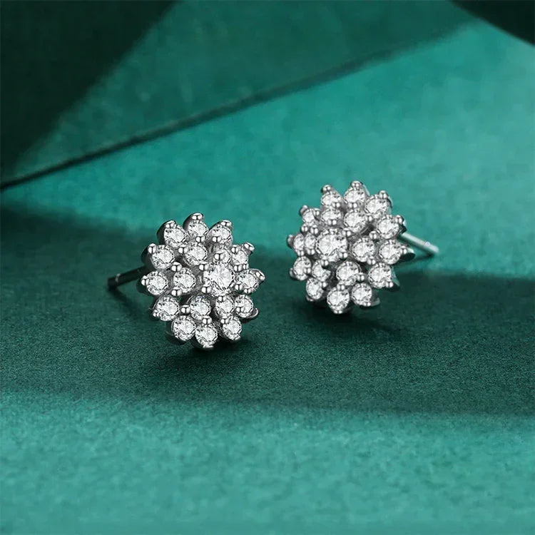 Frosty Snowflake Studs - TM & Co. Jewels