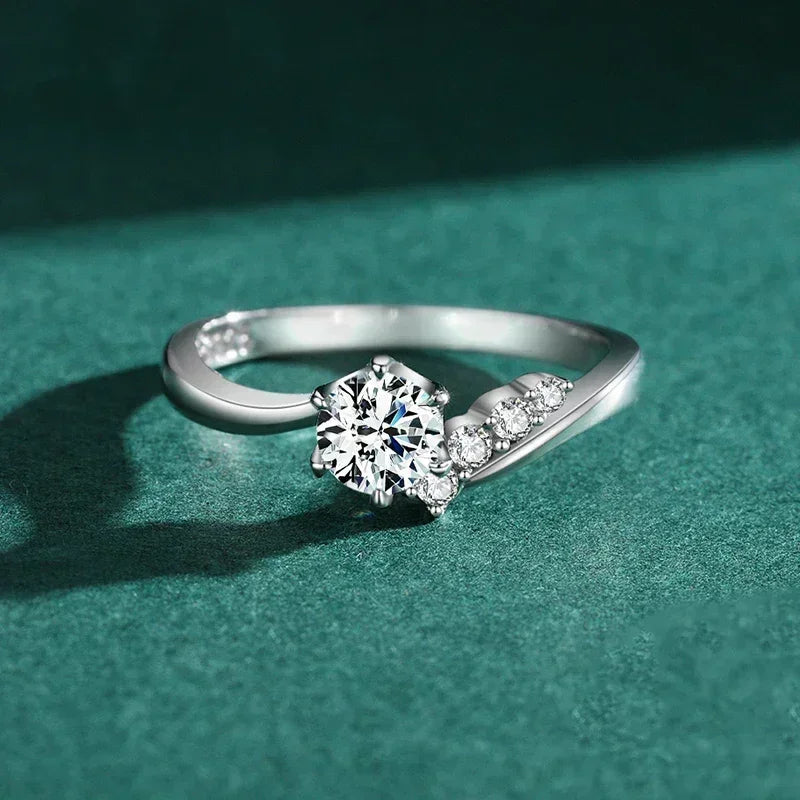 Clarity Claw Asymmetry Ring - TM & Co. Jewels