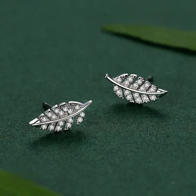 Isabella's Feather Glow Earrings - TM & Co. Jewels