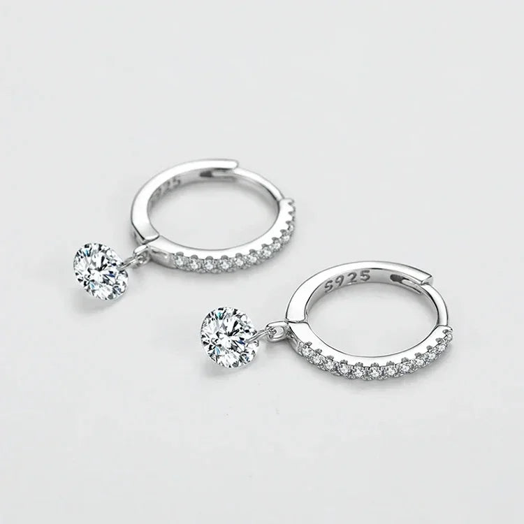 Sparkle Halo Hoops Earrings - TM & Co. Jewels