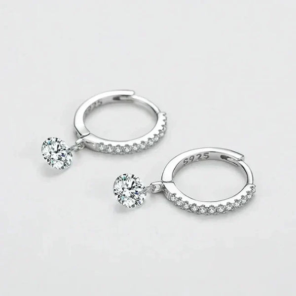 Sparkle Halo Hoops Earrings - TM & Co. Jewels