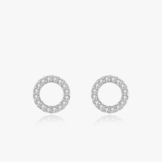 Classic Clear Spark Studs - TM & Co. Jewels