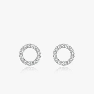 Classic Clear Spark Studs - TM & Co. Jewels