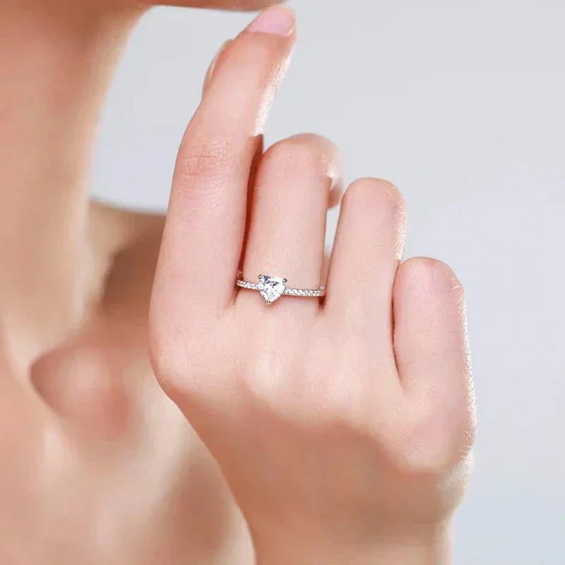 Eternal Heart Sparkle Ring - TM & Co. Jewels