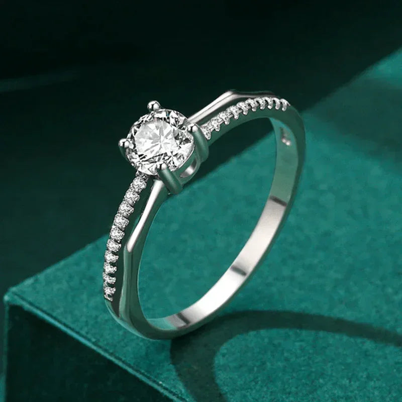 Enigma's Glow Sterling Silver Ring - TM & Co. Jewels