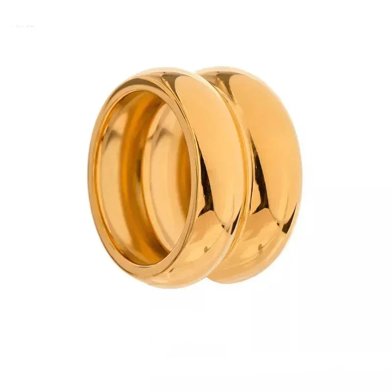 Golden Simplicity Fusion Ring - TM & Co. Jewels