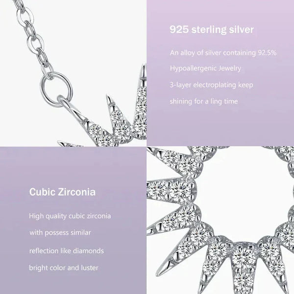 Sunrise Splendor Pendant - TM & CO. JEWELS 