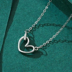 Cherished Heart Pendant Necklace - TM & CO. JEWELS 