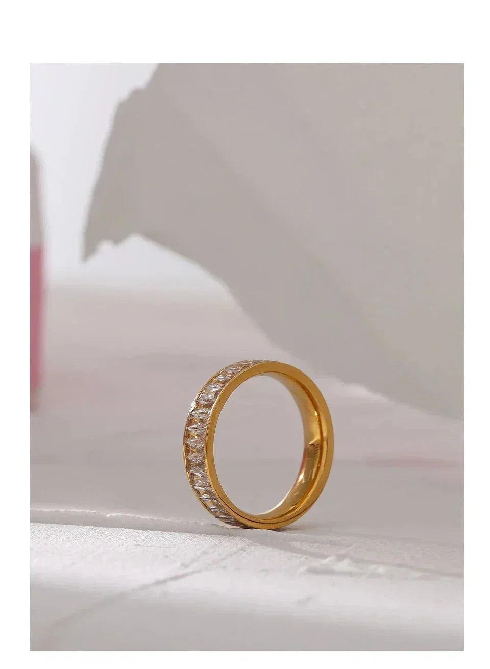 Timeless Opulence CZ Stainless Ring - TM & Co. Jewels