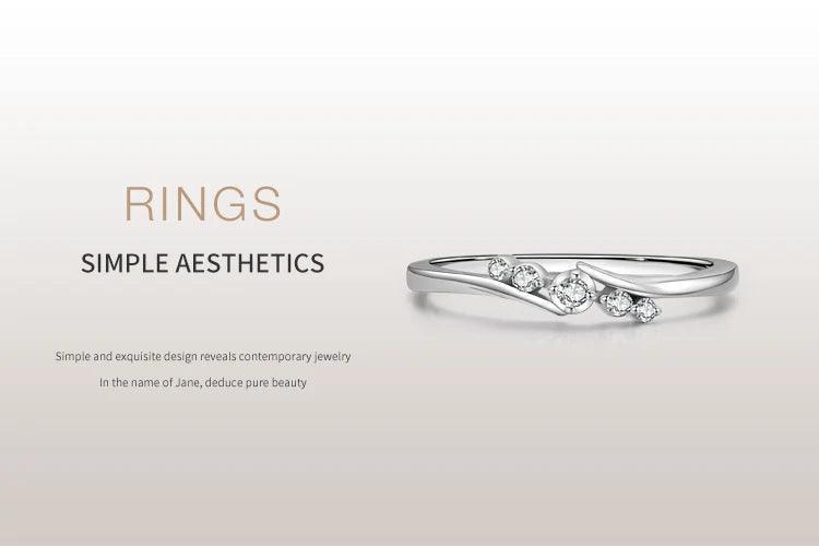 Irregular Elegance Silver Ring - TM & Co. Jewels