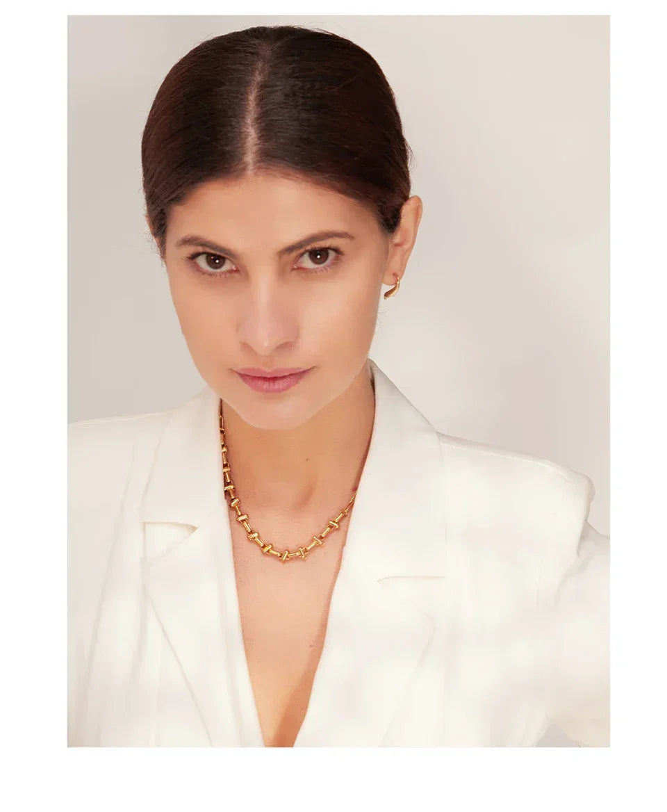 Gilded Elegance Choker - TM & Co. Jewels