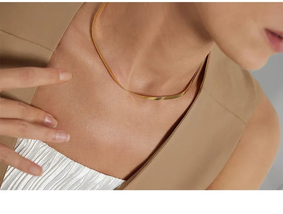 Luxe Craft Serpent Chain Necklace - TM & Co. Jewels