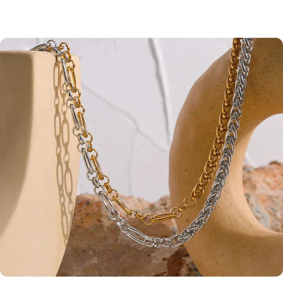 Gleaming ChunkAura Necklace - TM & Co. Jewels