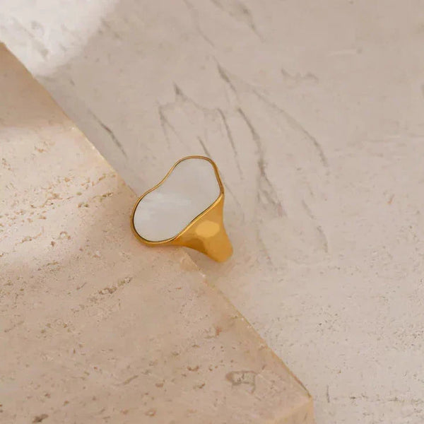 Vintage Glow Stainless Ring - TM & Co. Jewels