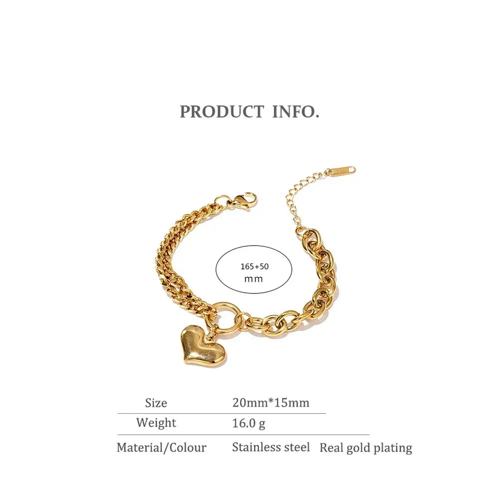 Cherish Me Heart Chain - TM & Co. Jewels