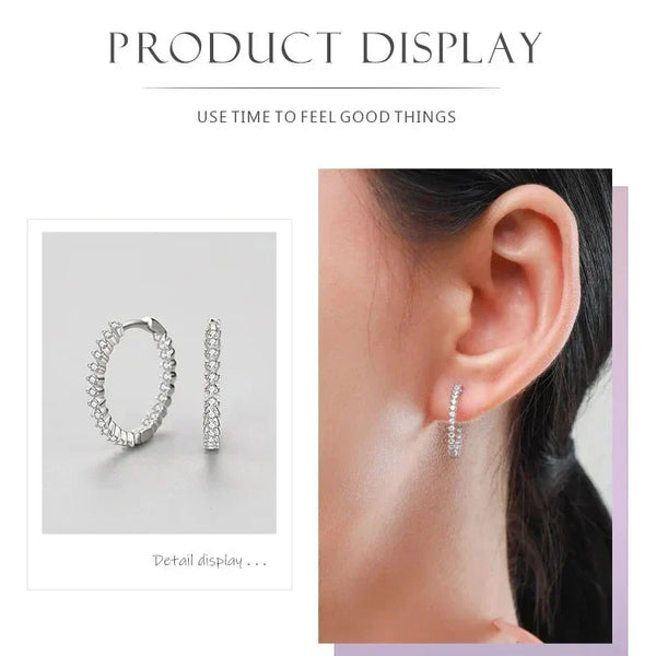Luxury CZ Elegance Earrings - TM & Co. Jewels