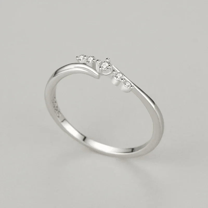Irregular Elegance Silver Ring - TM & Co. Jewels