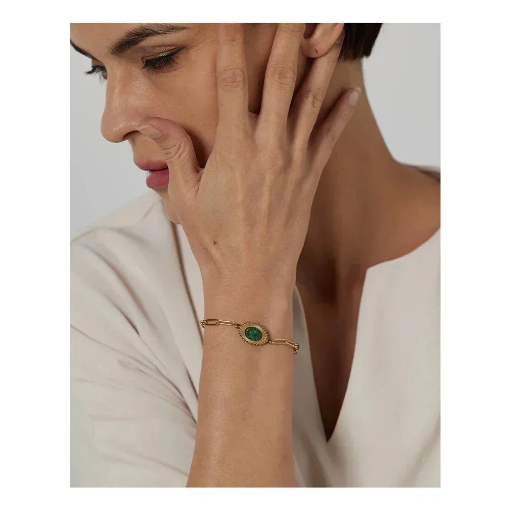 Safira Stone Bracelet - TM & Co. Jewels