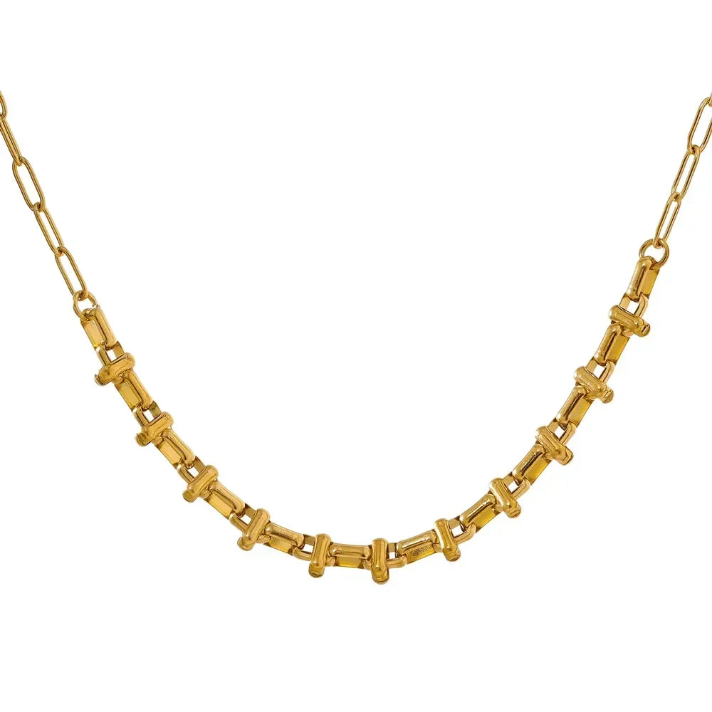 Gilded Elegance Choker - TM & Co. Jewels
