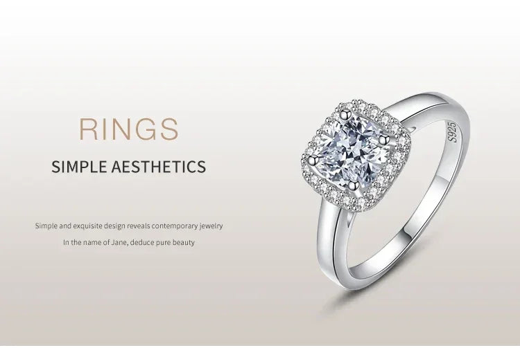 Sterling Luxe Square Charm - TM & Co. Jewels