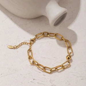 Golden Harmony Charm Bracelet - TM & Co. Jewels