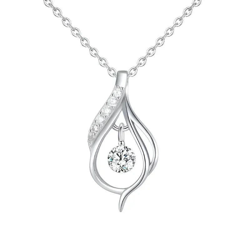 Crystal Cascade Necklace - TM & Co. Jewels