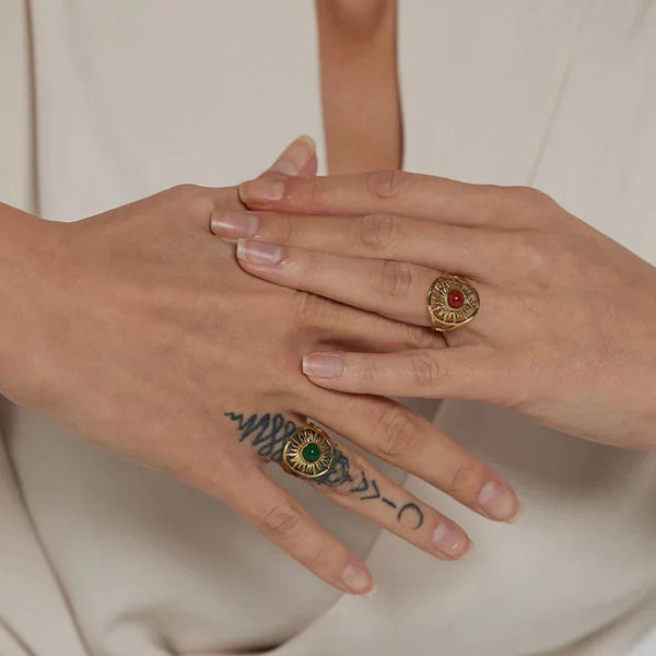 Scarlet Glow Ring - TM & Co. Jewels