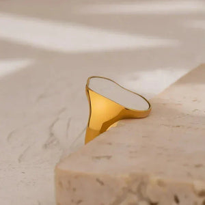 Vintage Glow Stainless Ring - TM & Co. Jewels