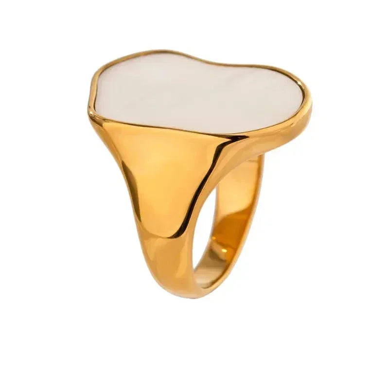Vintage Glow Stainless Ring - TM & Co. Jewels