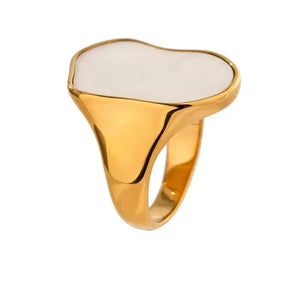 Vintage Glow Stainless Ring - TM & Co. Jewels