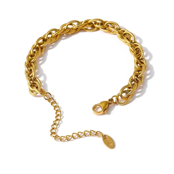 Golden Wave Charm - TM & Co. Jewels