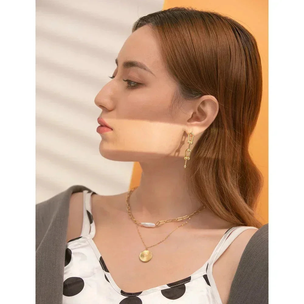 Coin Luxe Natural Pearl Necklace - TM & Co. Jewels