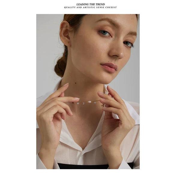 Ethereal Sparkle Necklace - TM & CO. JEWELS 