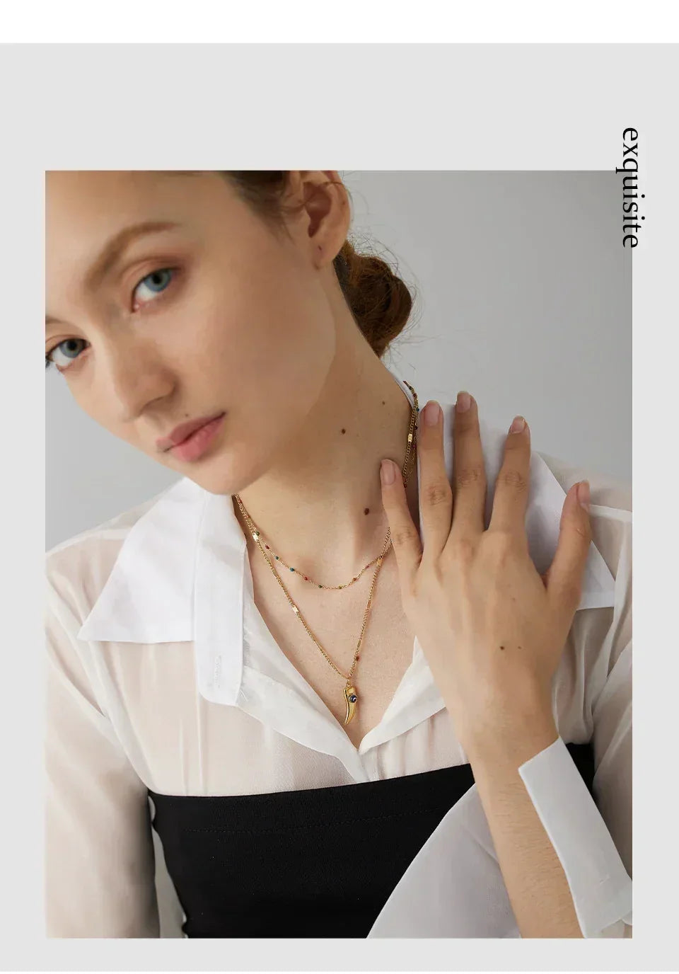 Vivid Aura HornNeck - TM & Co. Jewels