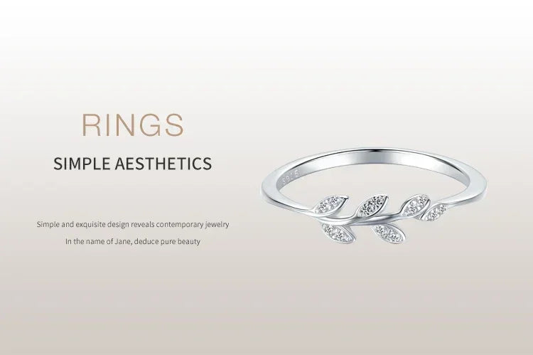 Nature's Whisper Zircon Ring - TM & Co. Jewels