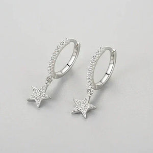 Sparkling Star Dangle Elegance - TM & Co. Jewels