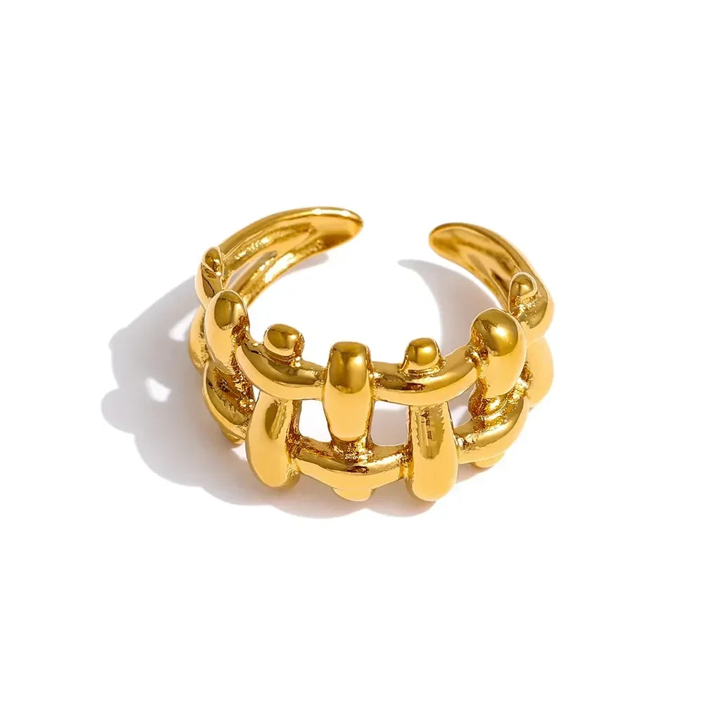 Golden Loop Waterproof Ring - TM & Co. Jewels