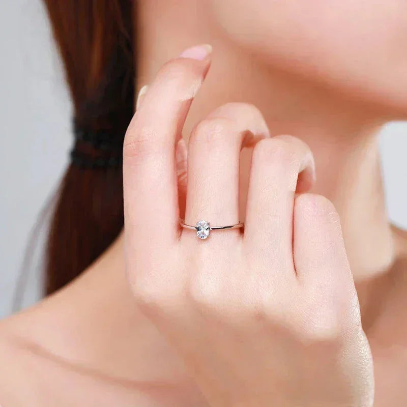 Elegant Oval Radiance Ring - TM & Co. Jewels