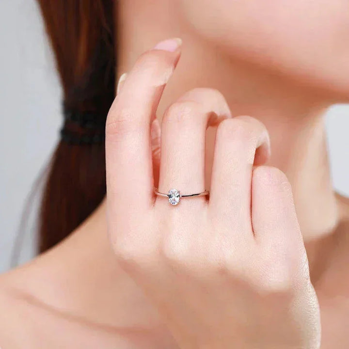 Elegant Oval Radiance Ring - TM & Co. Jewels